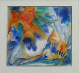 Au Bout du Rêve - 54 x 70 cm - aquarelle