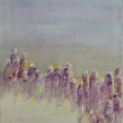 Désert 2 - 70 x 50 cm - acrylique & collage