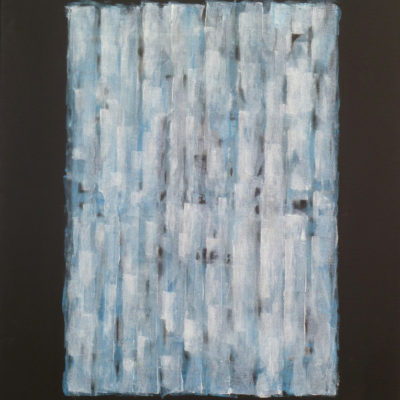 Voile 3 - 65 x 50 cm - acrylique  & huile