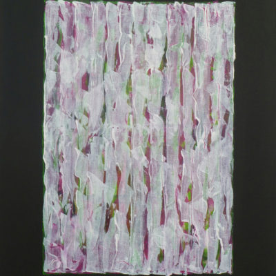 Voile 6 - 65 x 50 cm - acrylique & huile