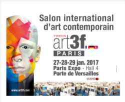 Art3f salon d’art contemporain Paris janvier 2017