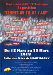 Mars 2018 à Montmagny : Femmes au fils de l’art